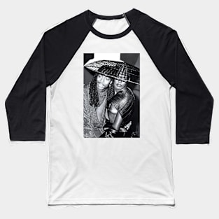 Vintage music model Baseball T-Shirt